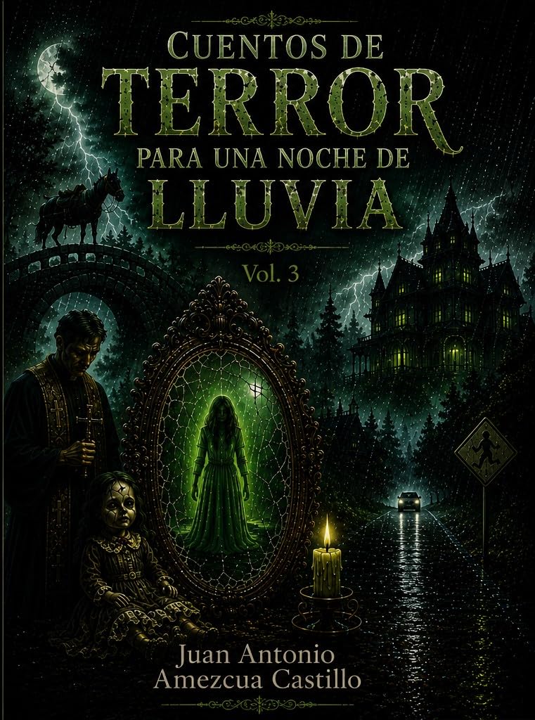 Portada de Cuentos de terror para una noche de lluvia: Volumen III