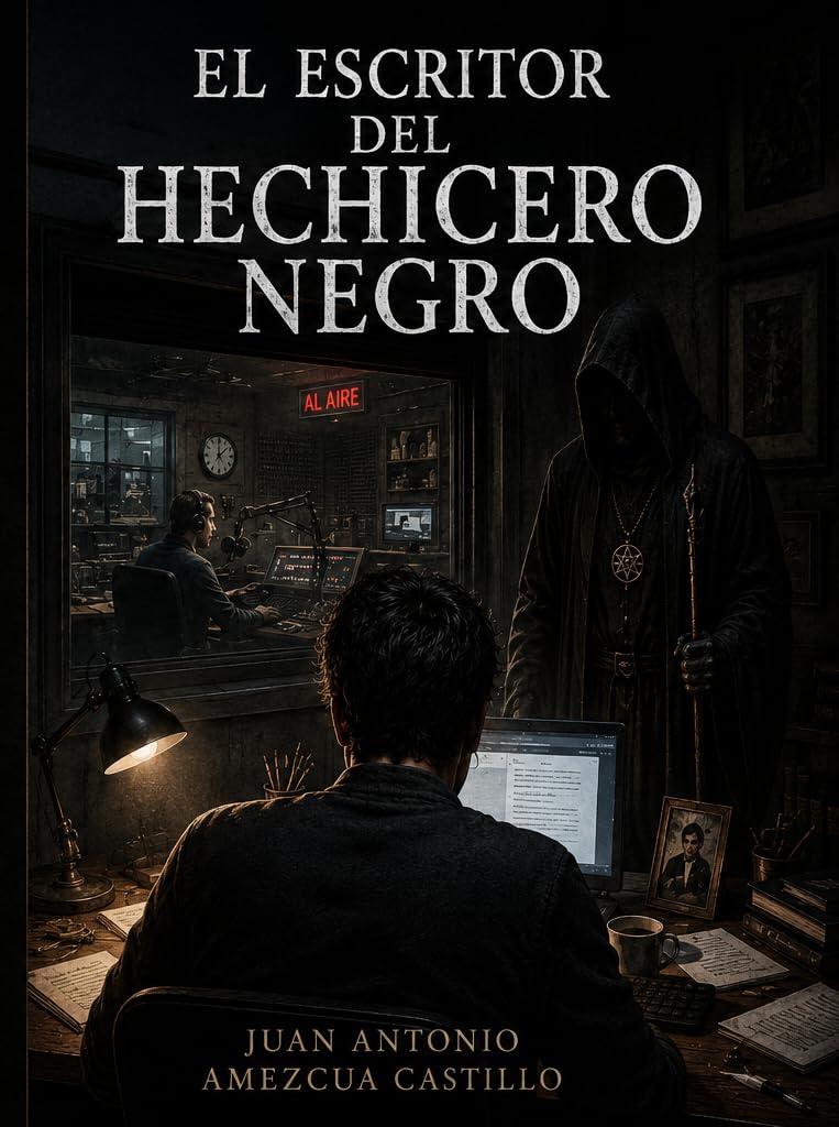 Portada de El escritor del hechicero negro